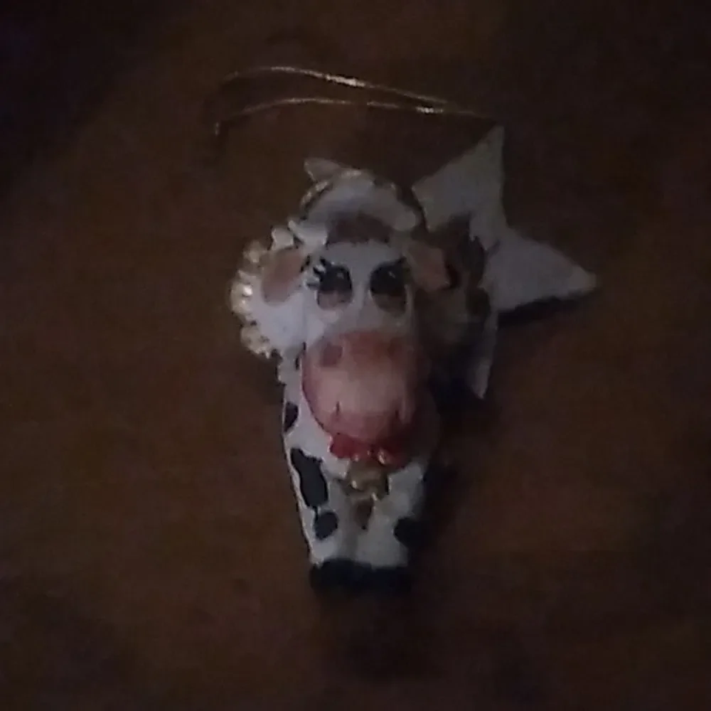 Holy Cow Christmas Ornament
